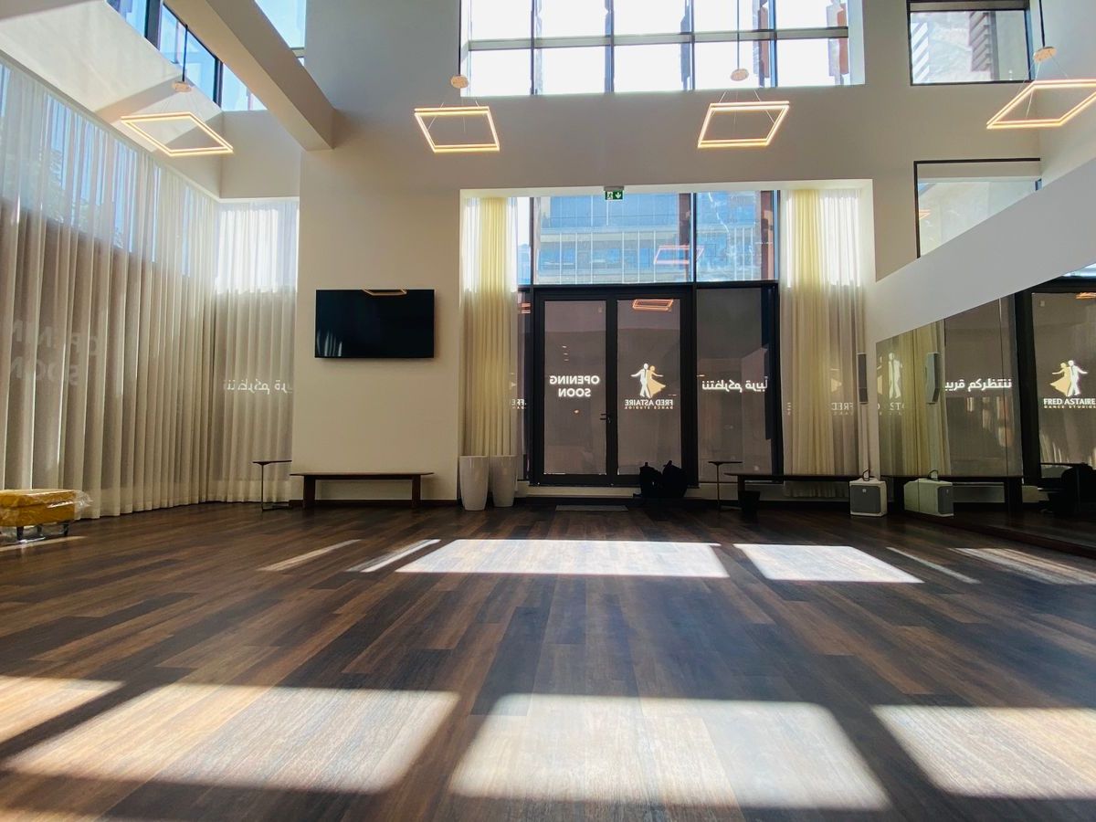 Fred Astaire Dance studio - Ctiy Walk , Dubai | Meter square interiors LLC