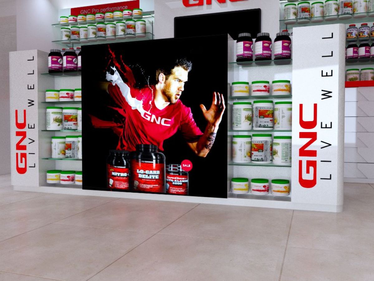 GNC-Dubai_Mall | Meter square interiors LLC