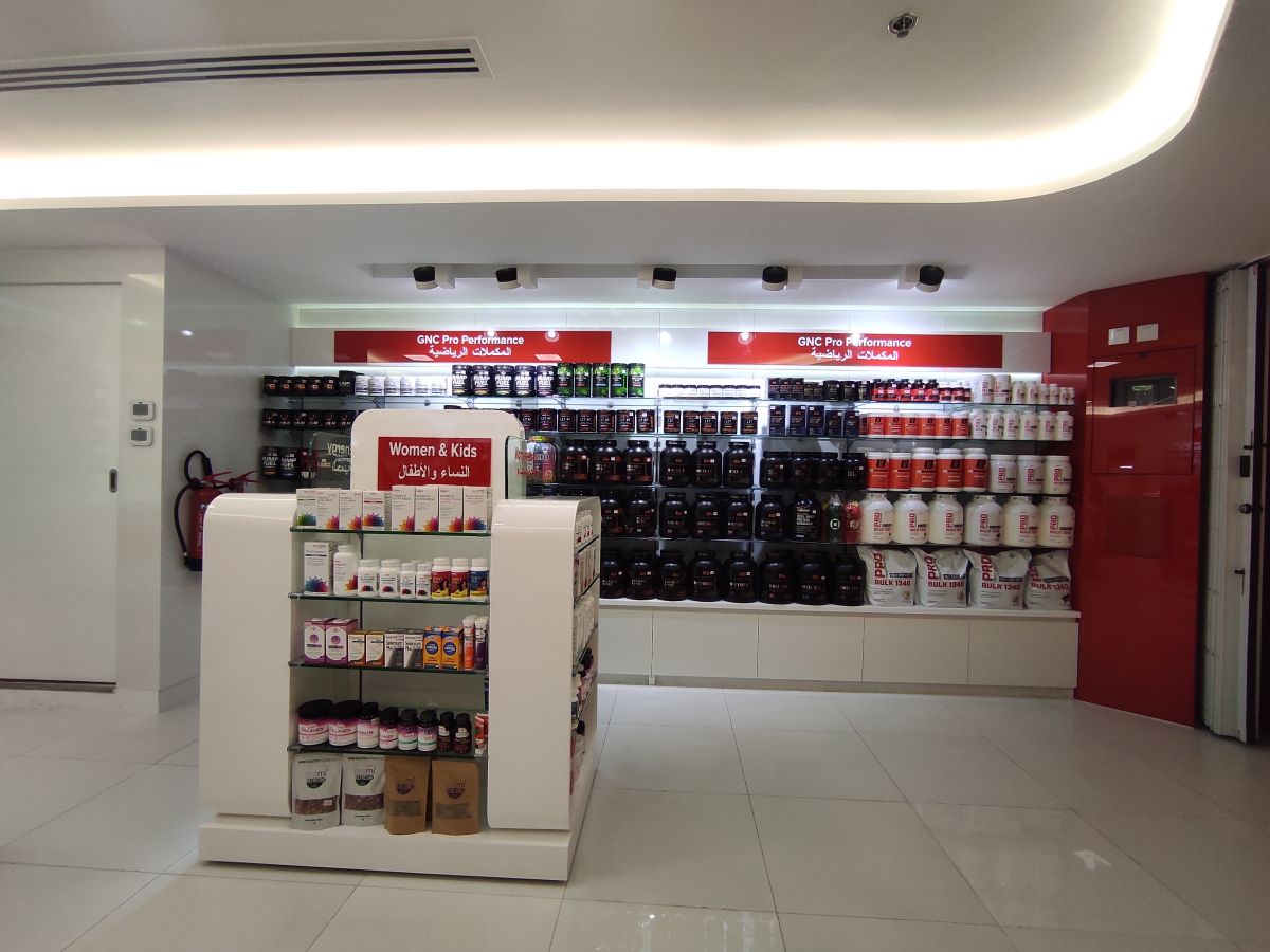 GNC-Dubai_Mall | Meter square interiors LLC