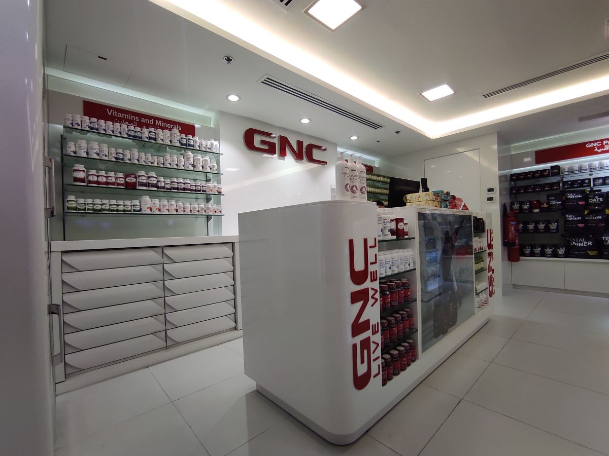 GNC-Dubai_Mall | Meter square interiors LLC
