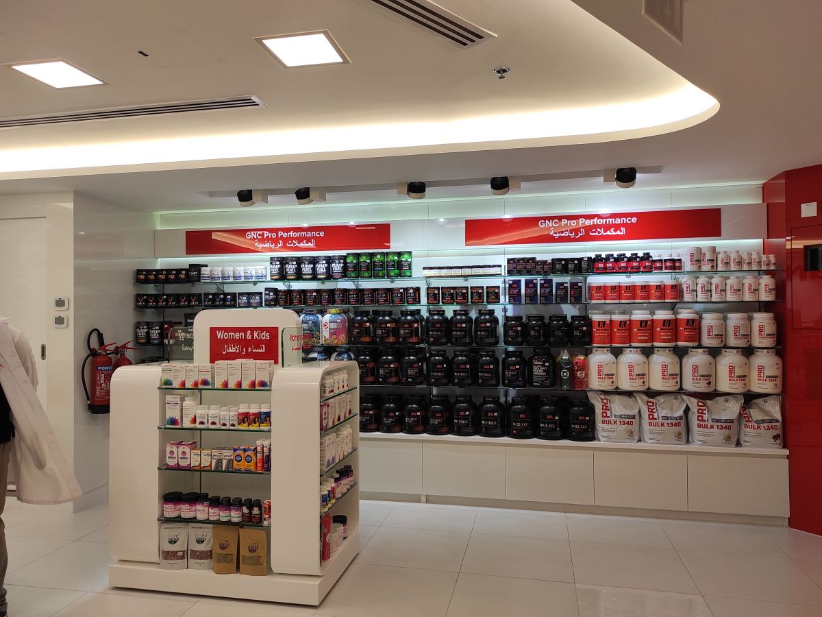 GNC-Dubai_Mall | Meter square interiors LLC