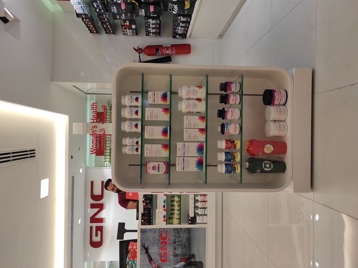 GNC-Dubai_Mall | Meter square interiors LLC