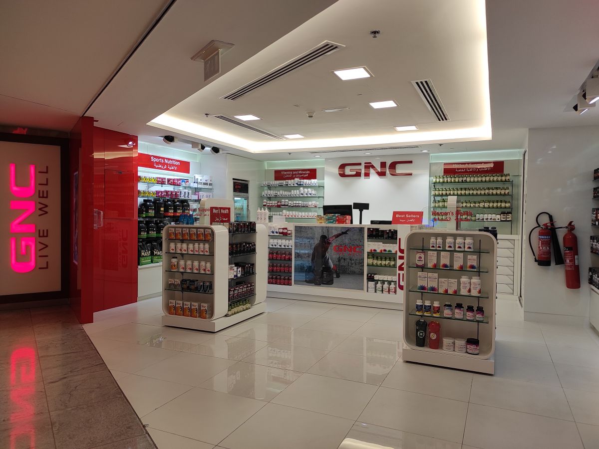 GNC-Dubai_Mall | Meter square interiors LLC
