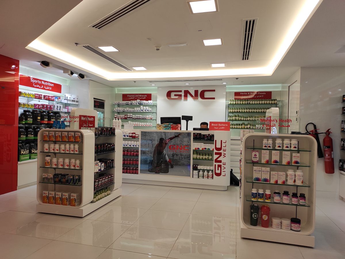 GNC-Dubai_Mall | Meter square interiors LLC