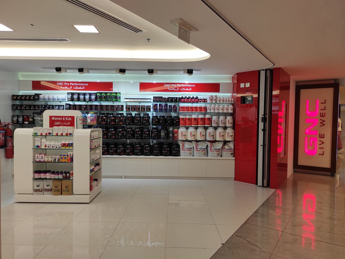 GNC-Dubai_Mall | Meter square interiors LLC