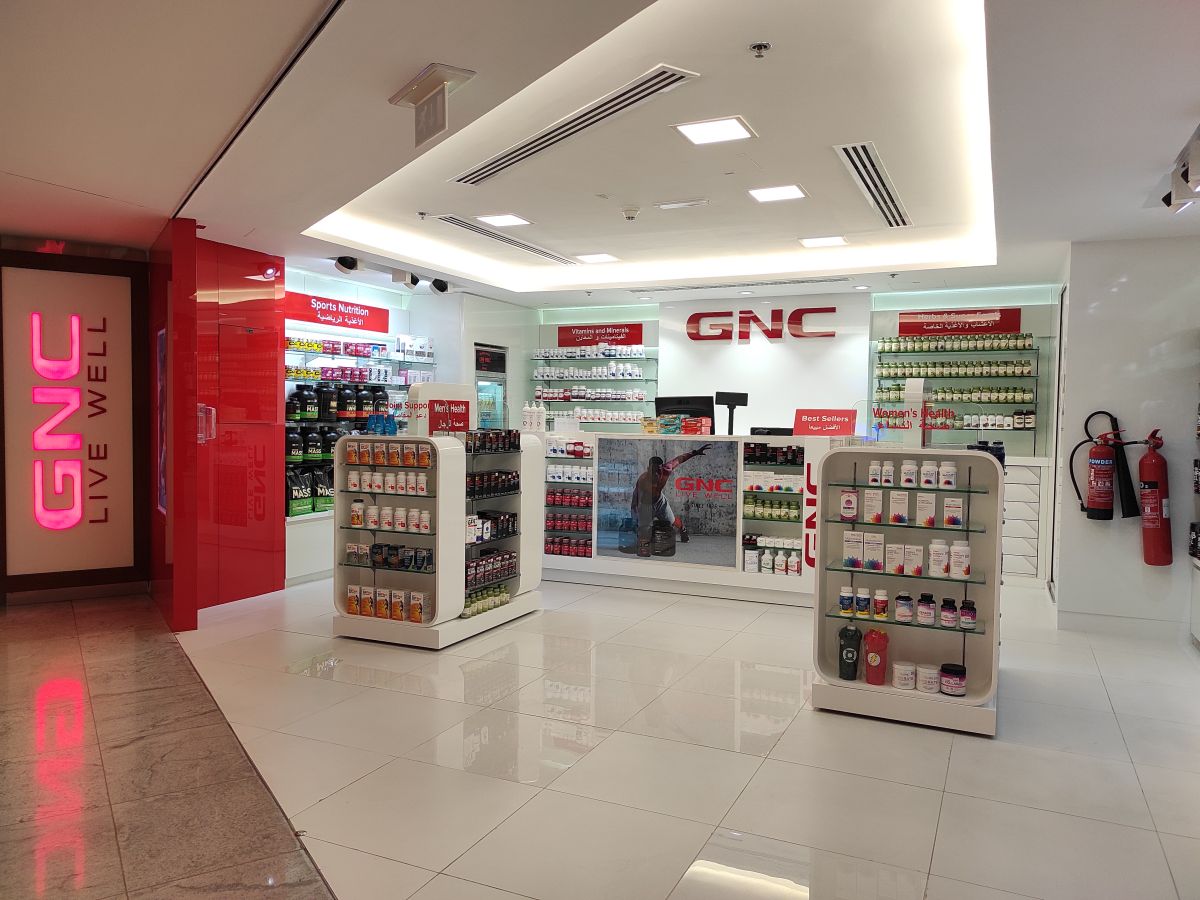 GNC-Dubai_Mall | Meter square interiors LLC