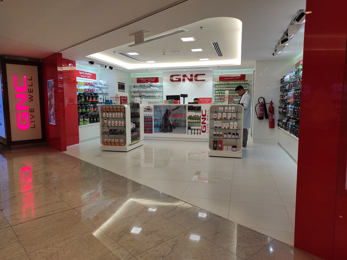GNC-Dubai_Mall | Meter square interiors LLC