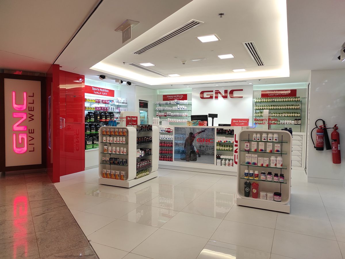 GNC-Dubai_Mall | Meter square interiors LLC