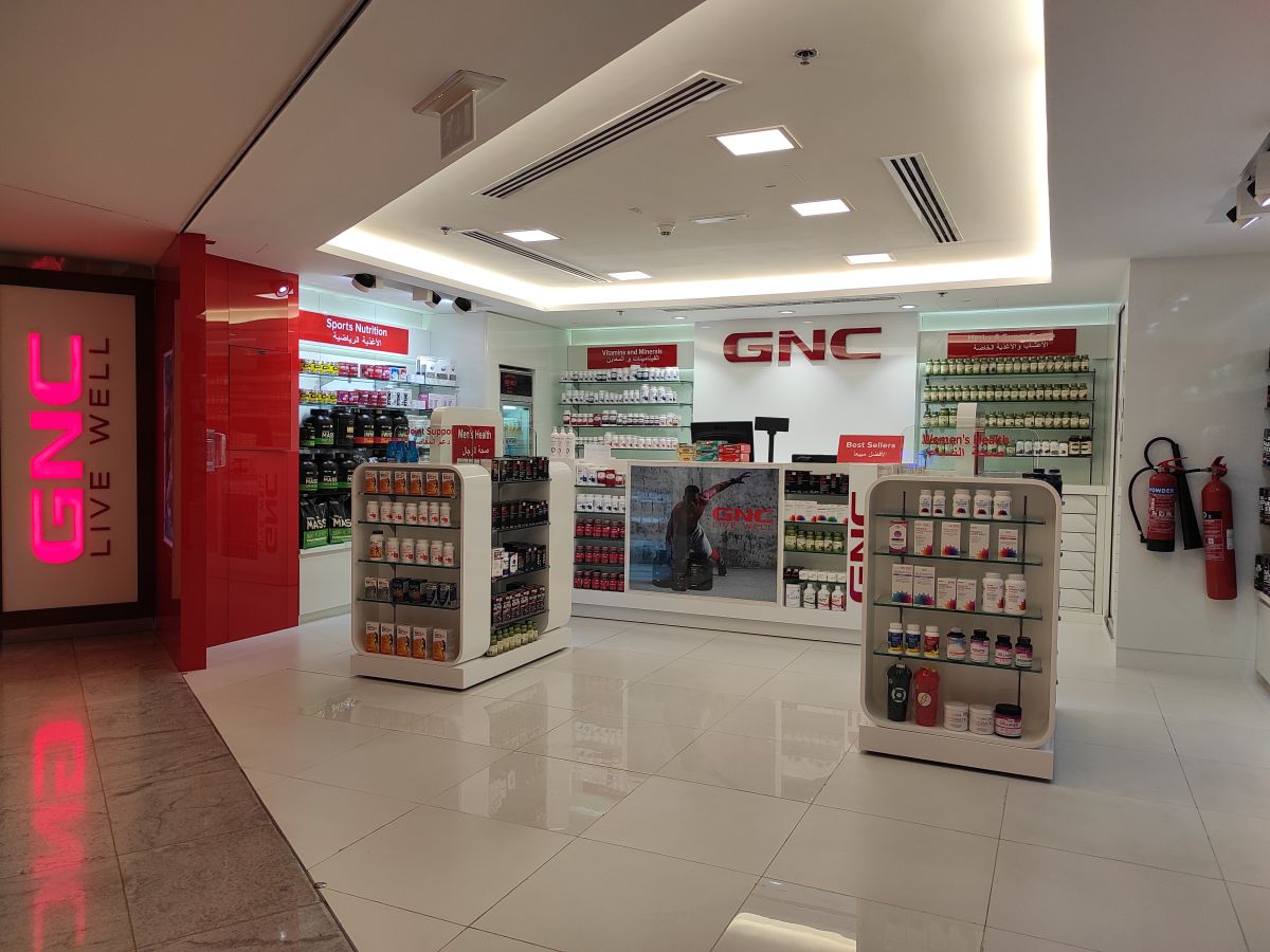 GNC-Dubai_Mall | Meter square interiors LLC