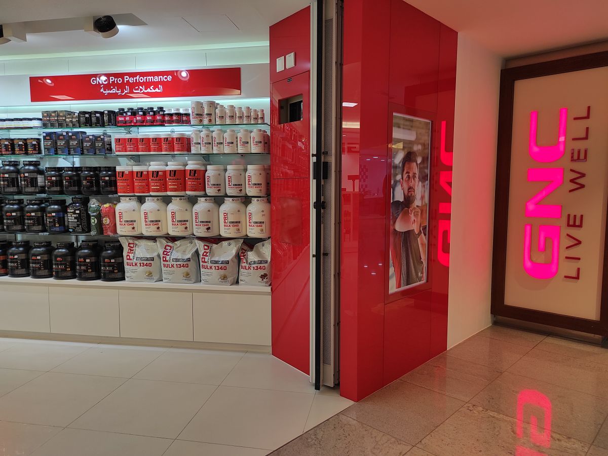 GNC-Dubai_Mall | Meter square interiors LLC