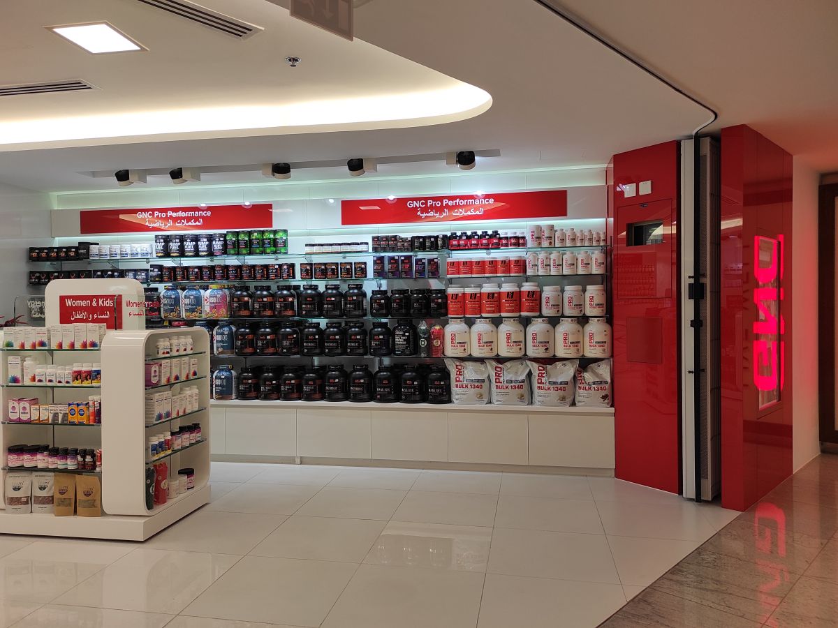 GNC-Dubai_Mall | Meter square interiors LLC