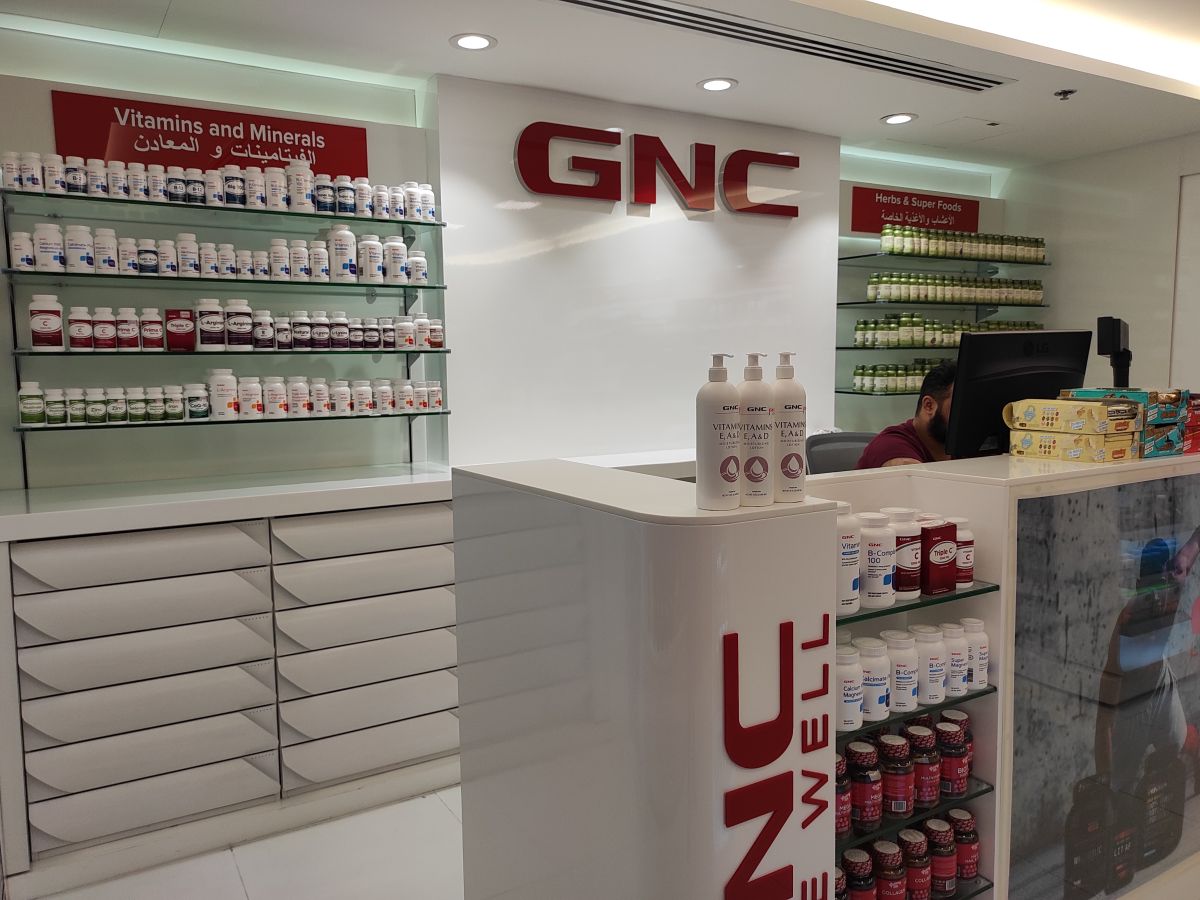 GNC-Dubai_Mall | Meter square interiors LLC