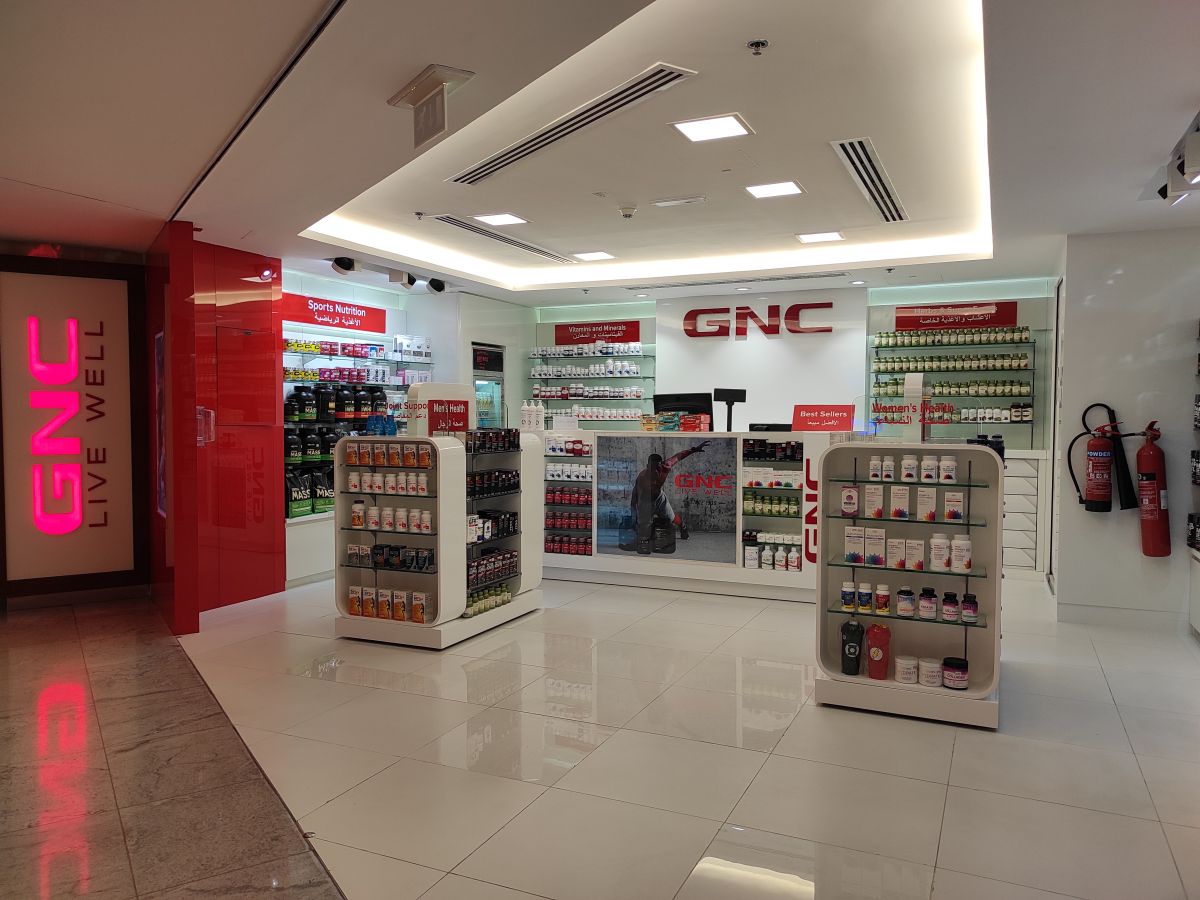 GNC-Dubai_Mall | Meter square interiors LLC