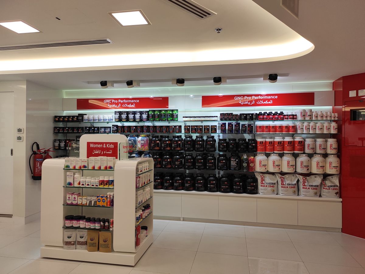 GNC-Dubai_Mall | Meter square interiors LLC