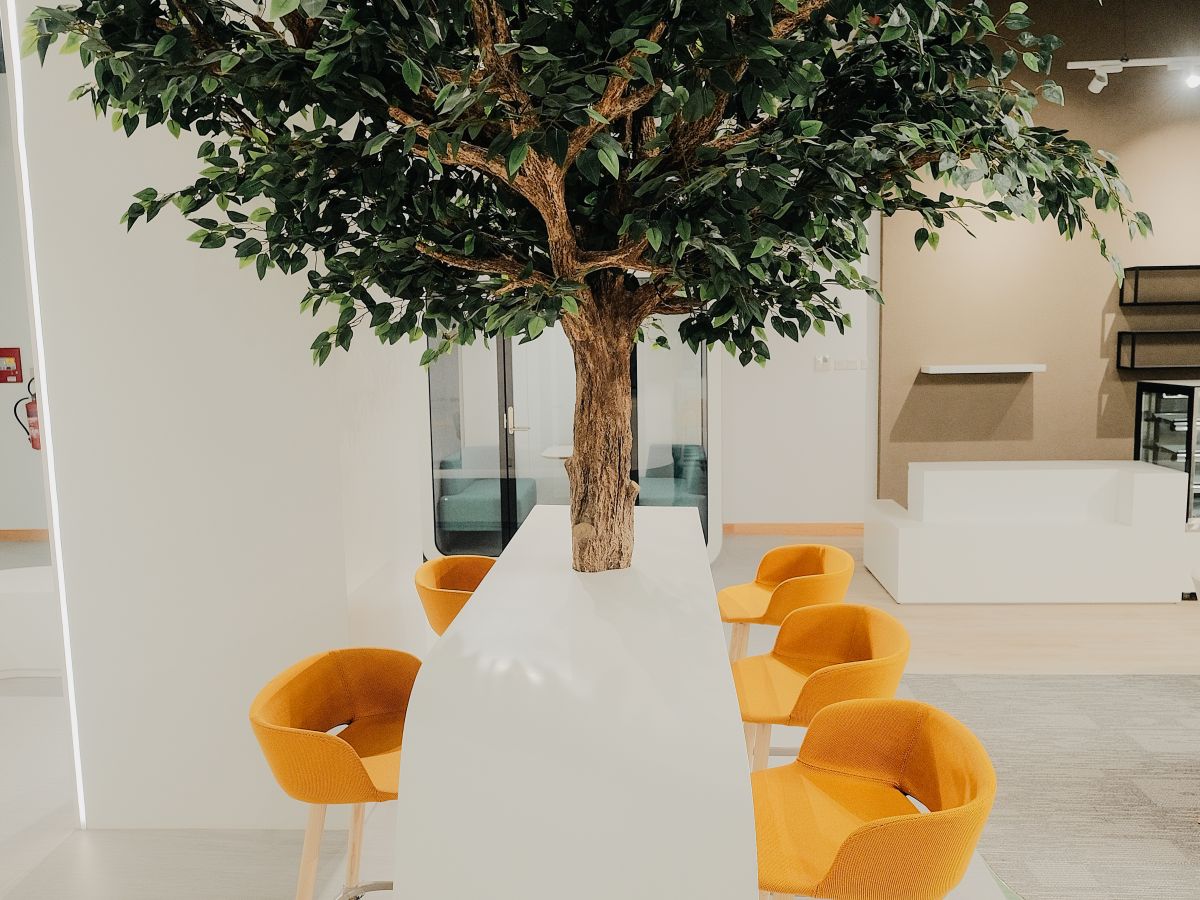 Luxury interior design services for high-end office project