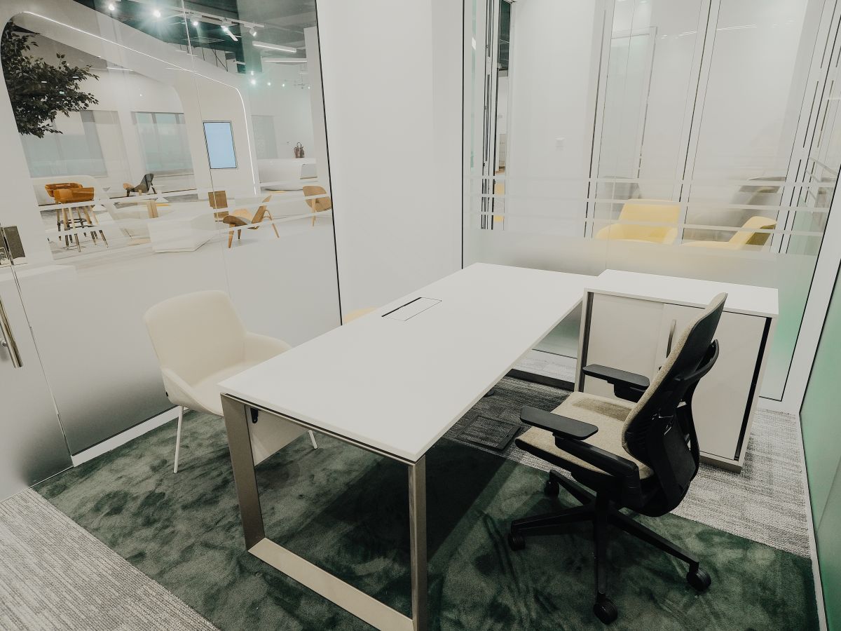 Luxury interior design services for high-end office project