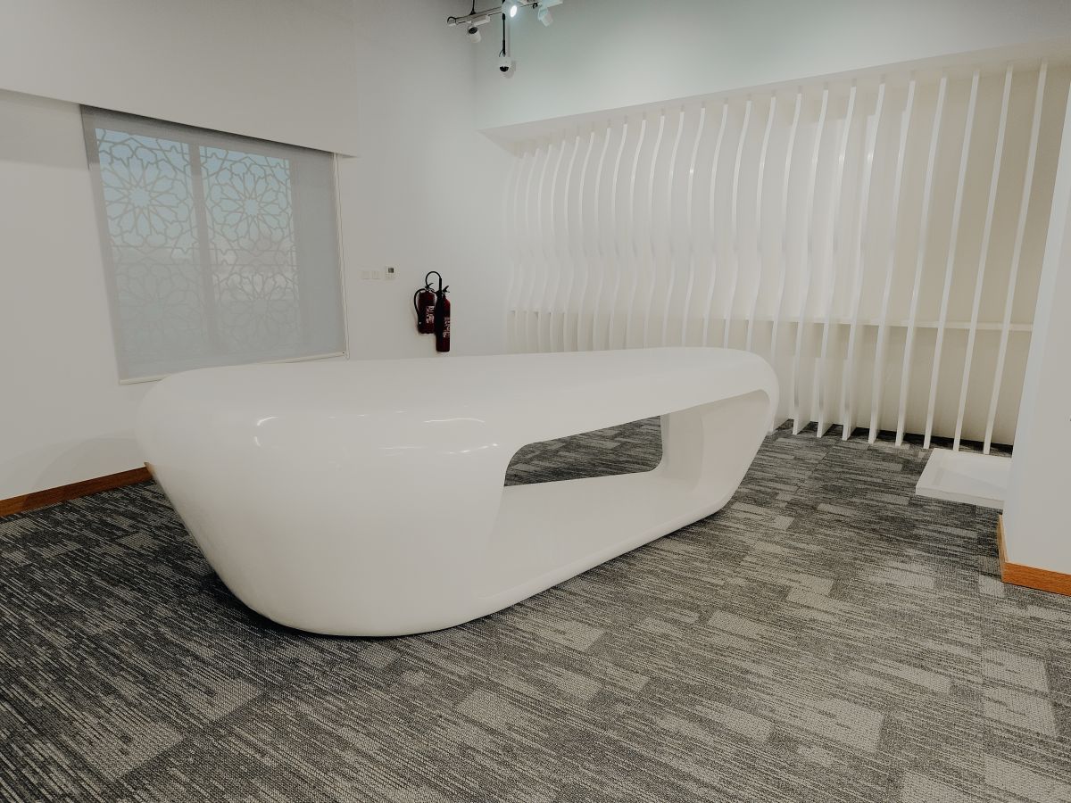 Luxury interior design services for high-end office project