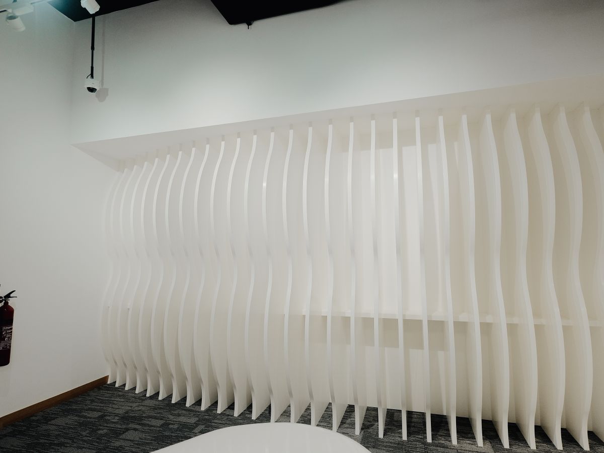 Luxury interior design services for high-end office project