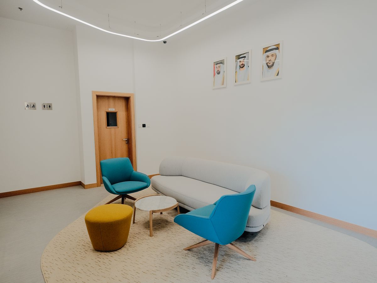 Luxury interior design services for high-end office project