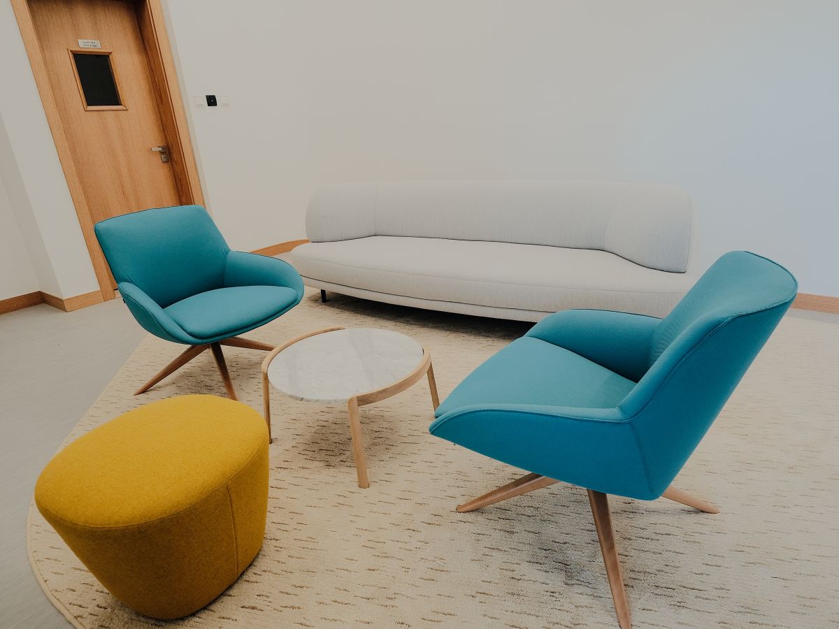 Luxury interior design services for high-end office project